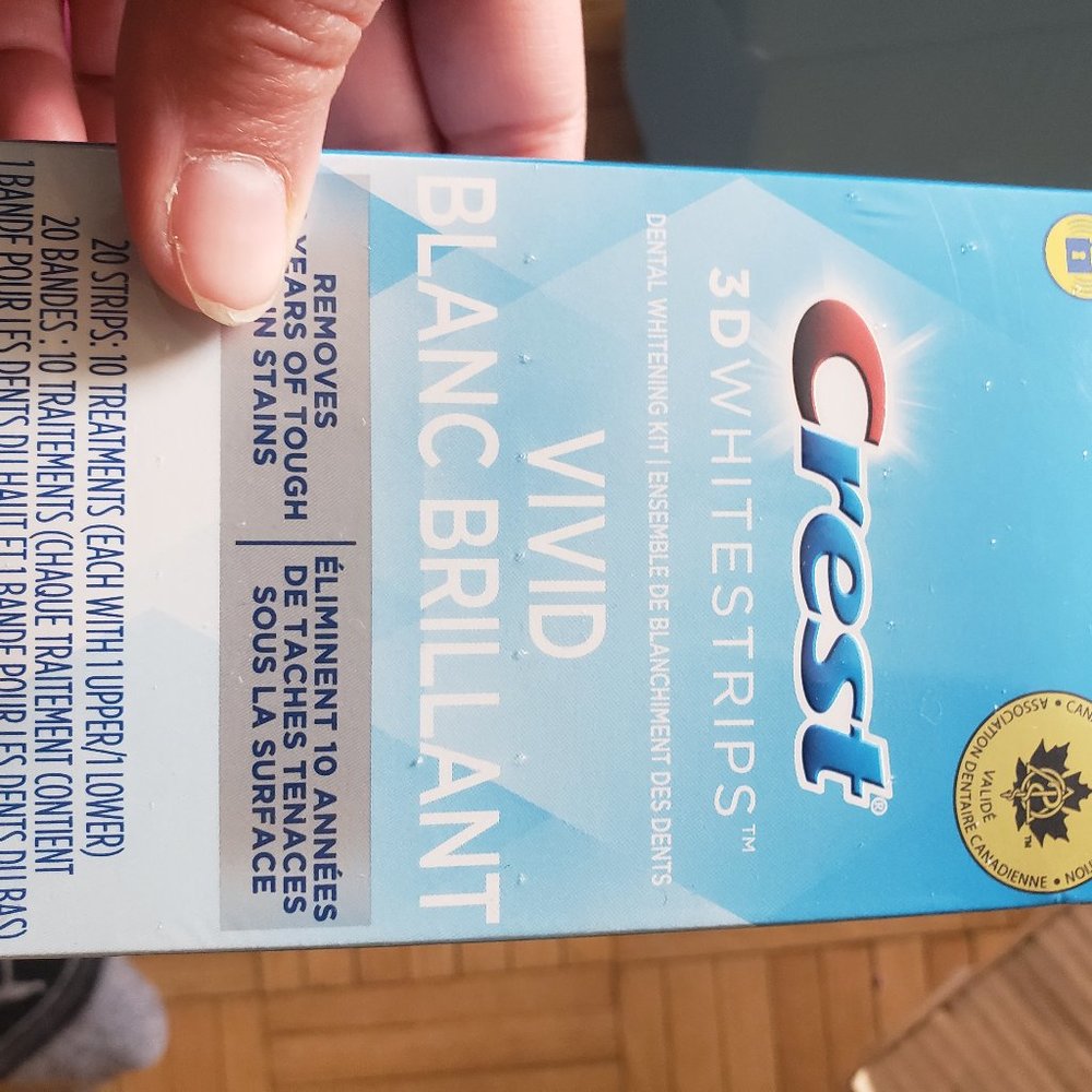 Crest 3D whitestrips